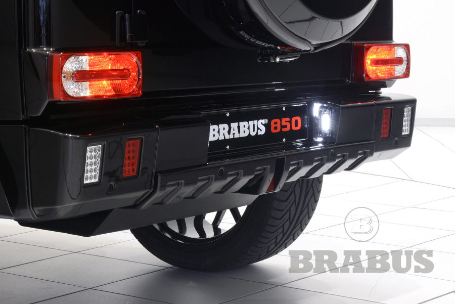Защитная накладка заднего бампера BRABUS