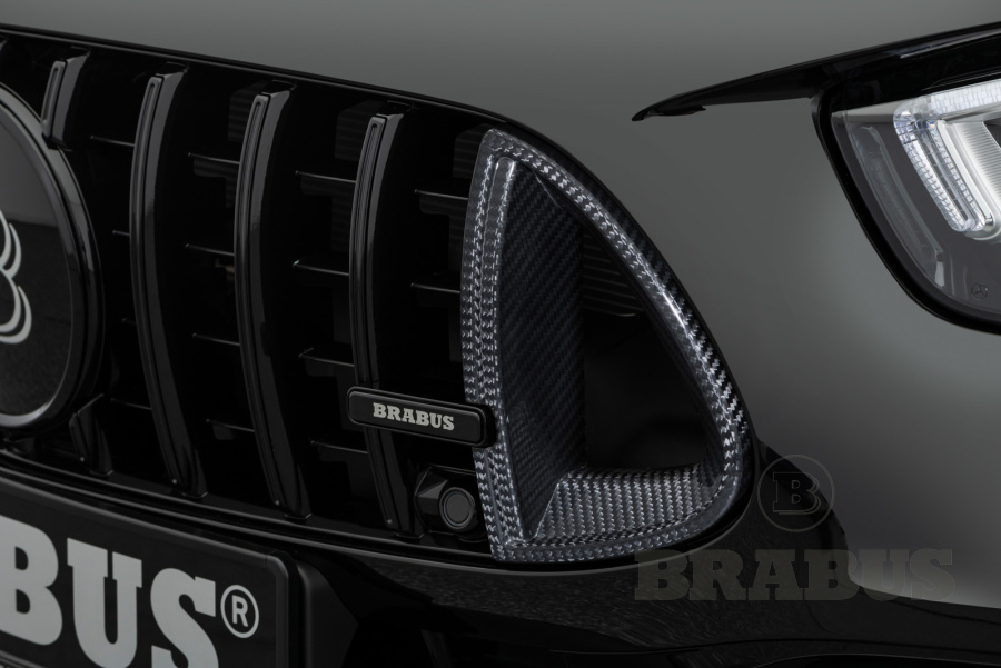 Вставки в решетку радиатора. Карбон (матовый)