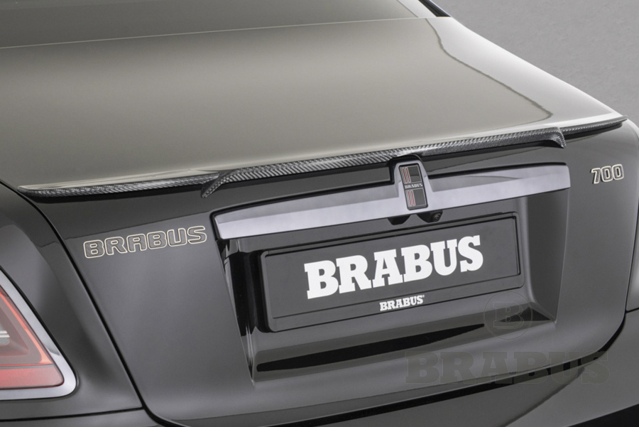 Спойлер на крышку багажника из карбона (глянцевый)