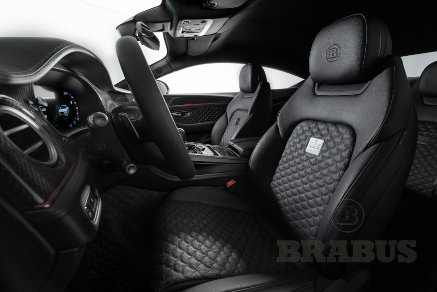 Фирменный интерьер BRABUS Signature