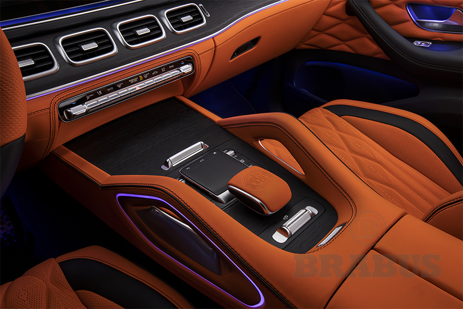 GLE Оранжевый салон