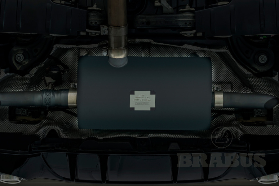 Спортивная клапанная выхлопная система BRABUS