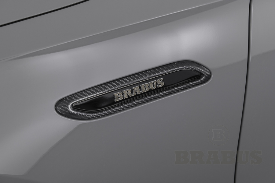 Вставки в передние крылья карбоновые (матовые)