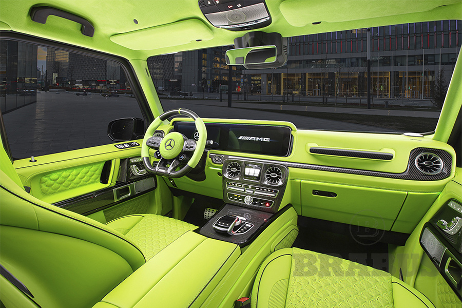 G 800 BRABUS Кожаный салон
