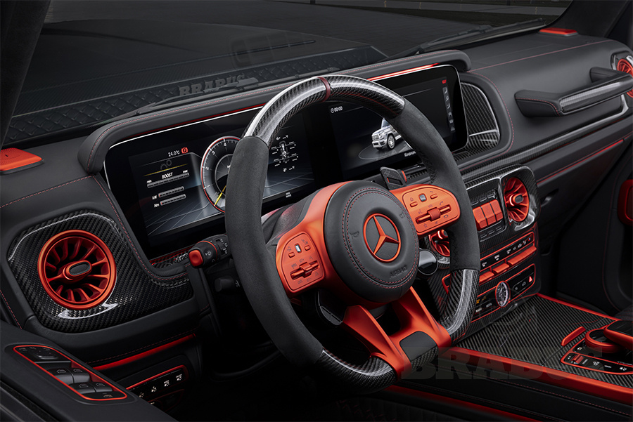 G 900 Красно-черный салон