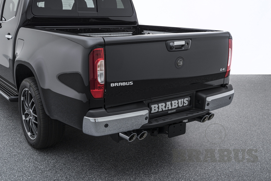 Эмблема BRABUS на крышку багажника