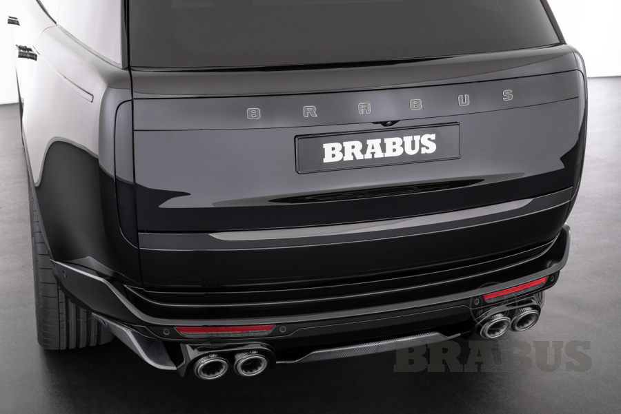 Накладка на задний бампер