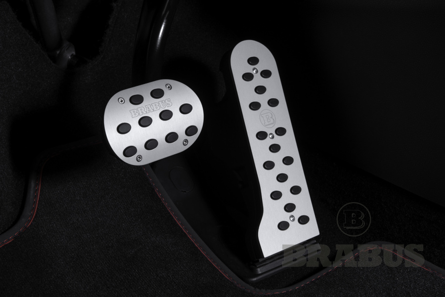 Алюминевые накладки на педали