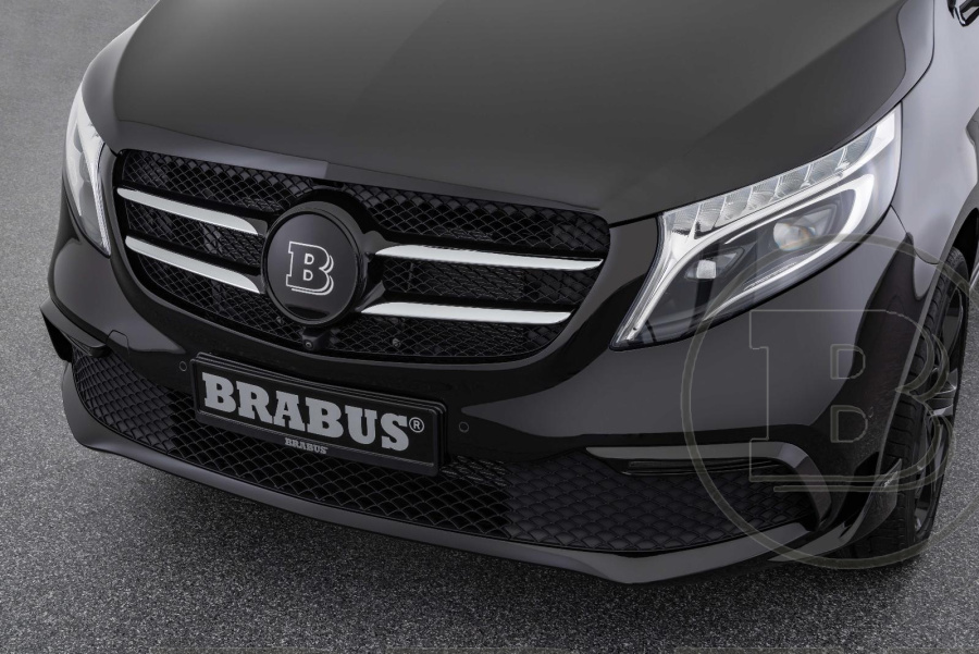 Накладки на передний бампер со светодиодными фонарями