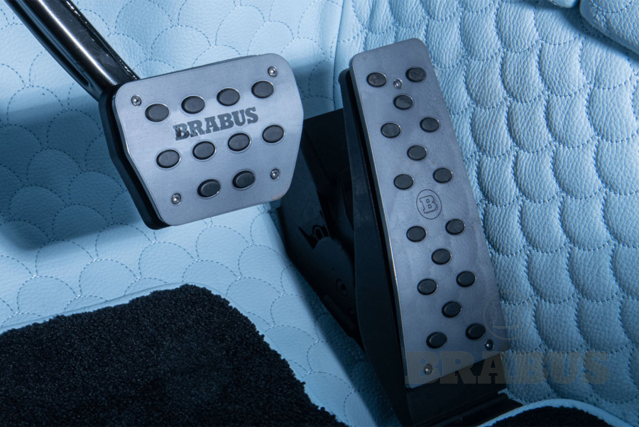 Алюминиевые накладки на педали