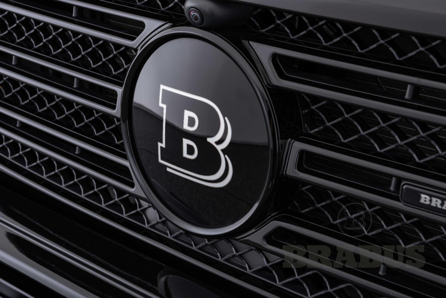 Сдвоенная буква "B" вместо звезды Mercedes