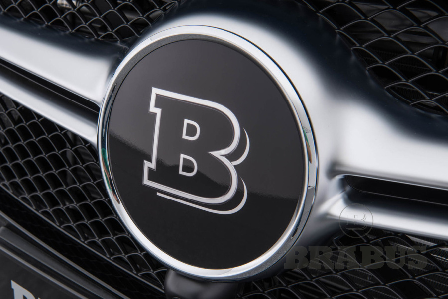 Сдвоенная буква "B" вместо звезды Mercedes