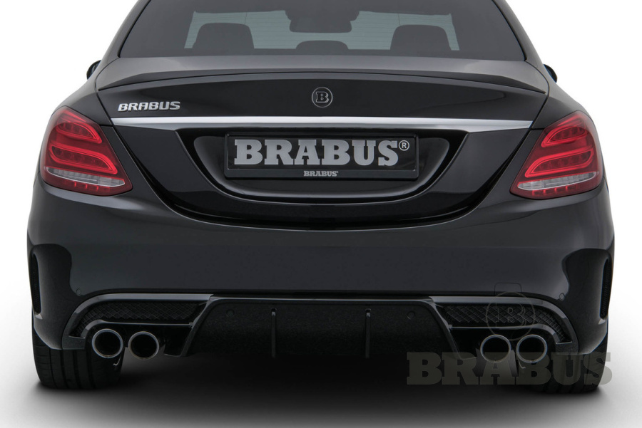 Диффузор заднего бампера