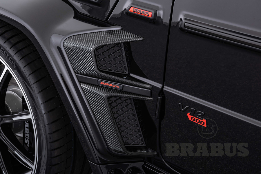 Воздуховоды в передние и задние крылья. Карбон (глянцевый)