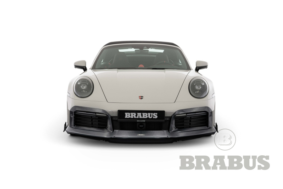 Спойлер для переднего бампера. Карбон (матовый)