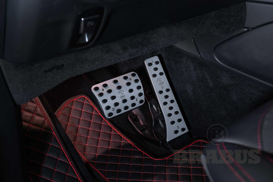 Накладки на педали алюминиевые