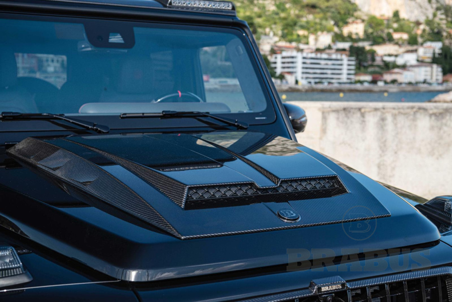 Накладка на капот. Карбон (глянцевый)