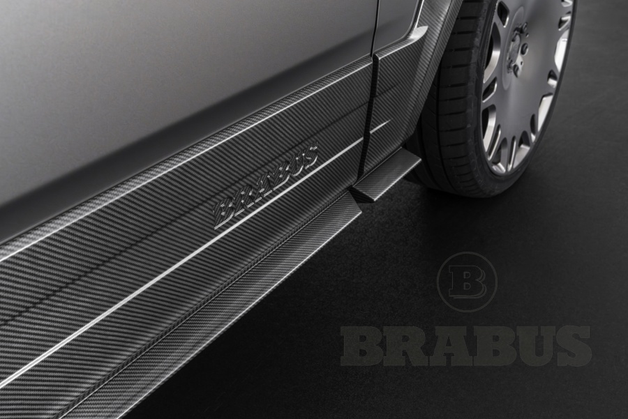 Комплект BRABUS Widestar Поколение II карбон глянцевый\черные выхлопные трубы