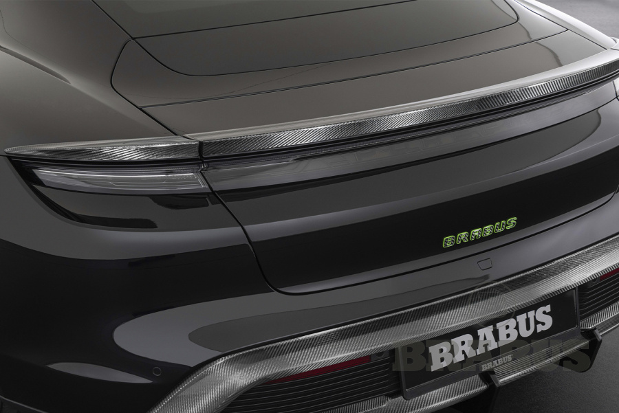 Задний спойлер карбон (глянцевый)