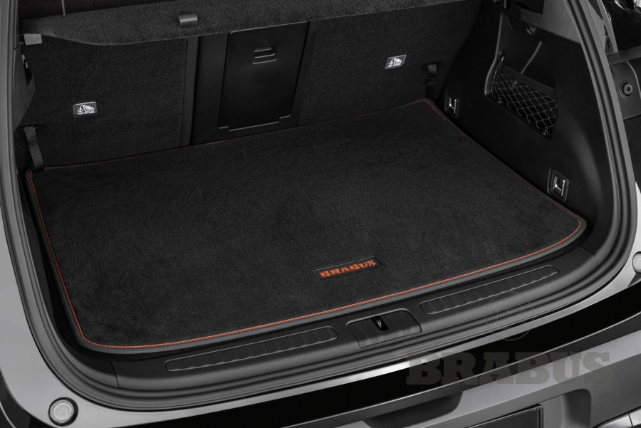 Велюровый коврик в багажник