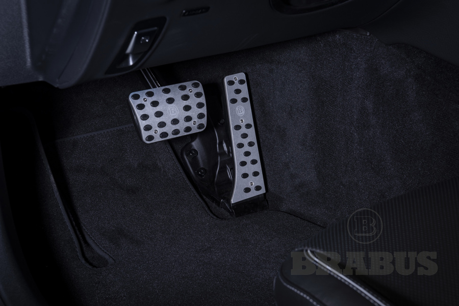 Накладки на педали алюминиевые