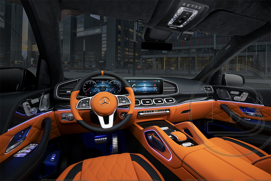 GLS Оранжевый салон