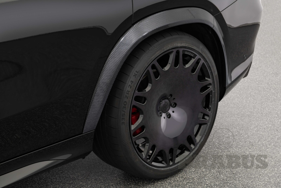 Расширители крыльев. Карбон (матовый)