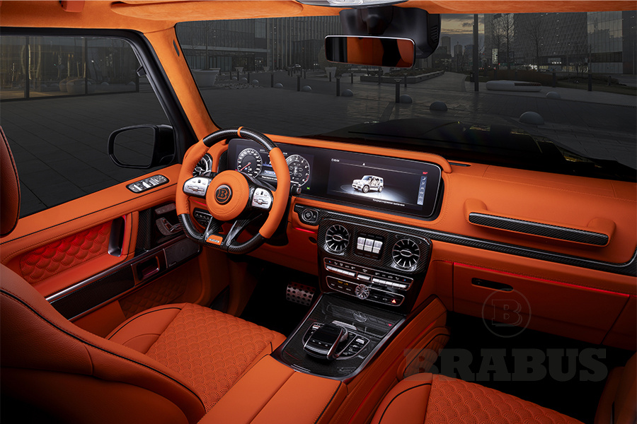 G 700 Оранжевый салон