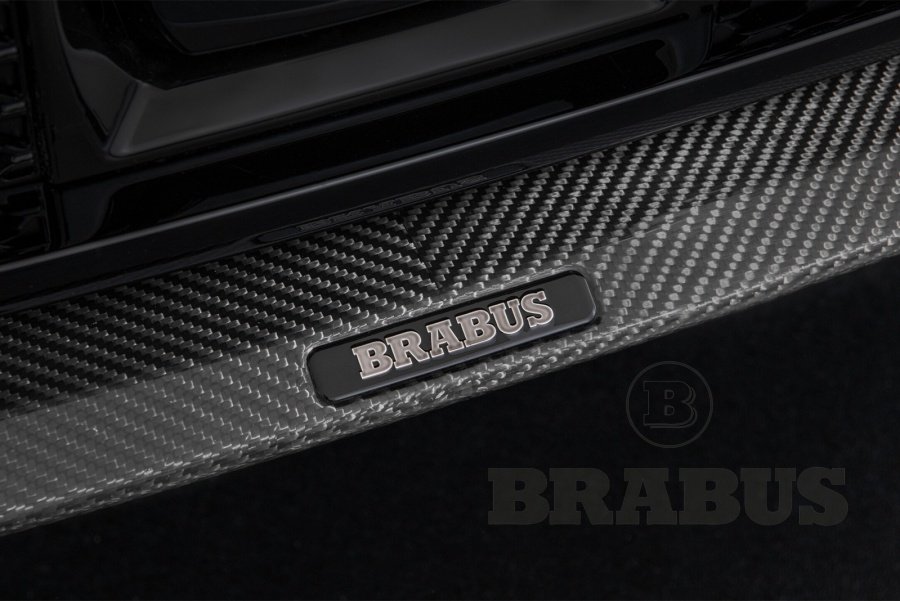 Комплект BRABUS Widestar карбон матовый\черные выхлопные трубы