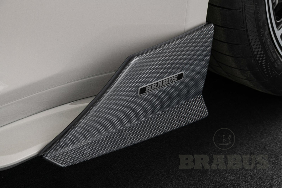 Боковые крылья. Карбон (матовый)