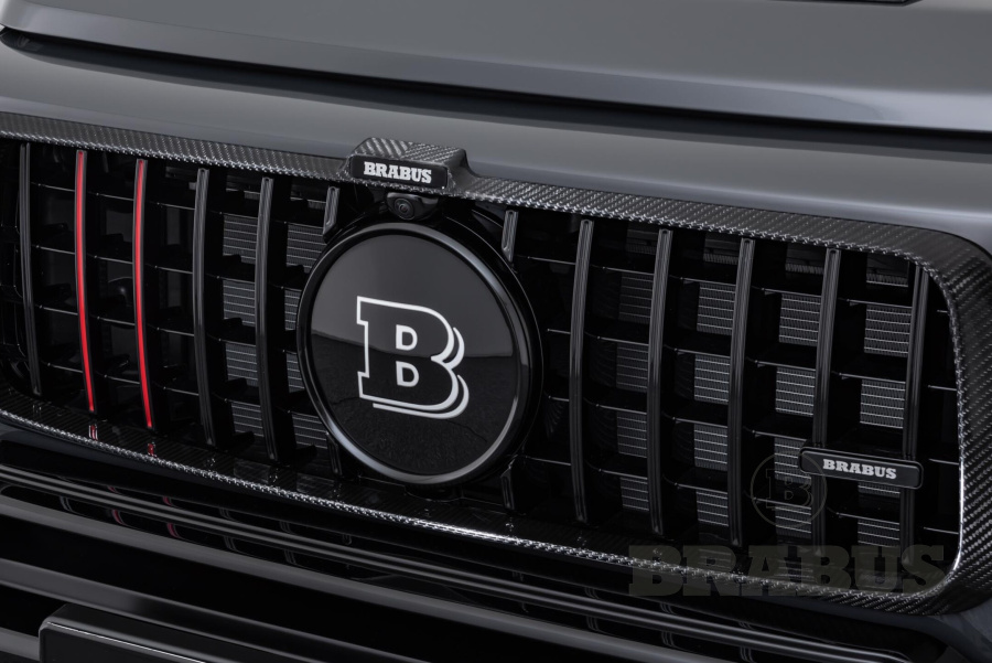 Рамка решетки радиатора карбон матовый