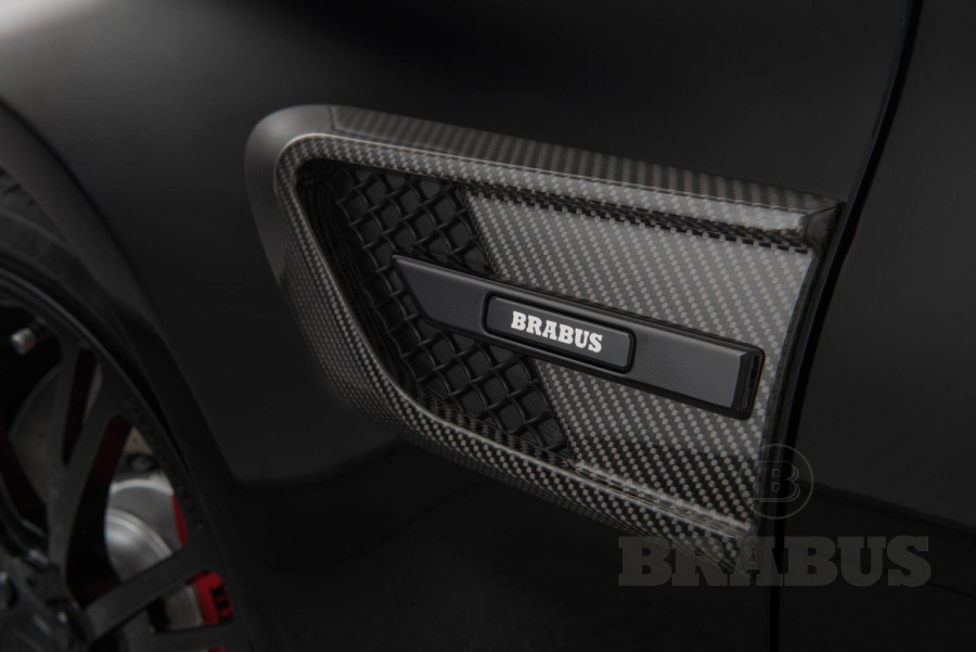 Накладки на передние крылья. Карбон (глянцевый)