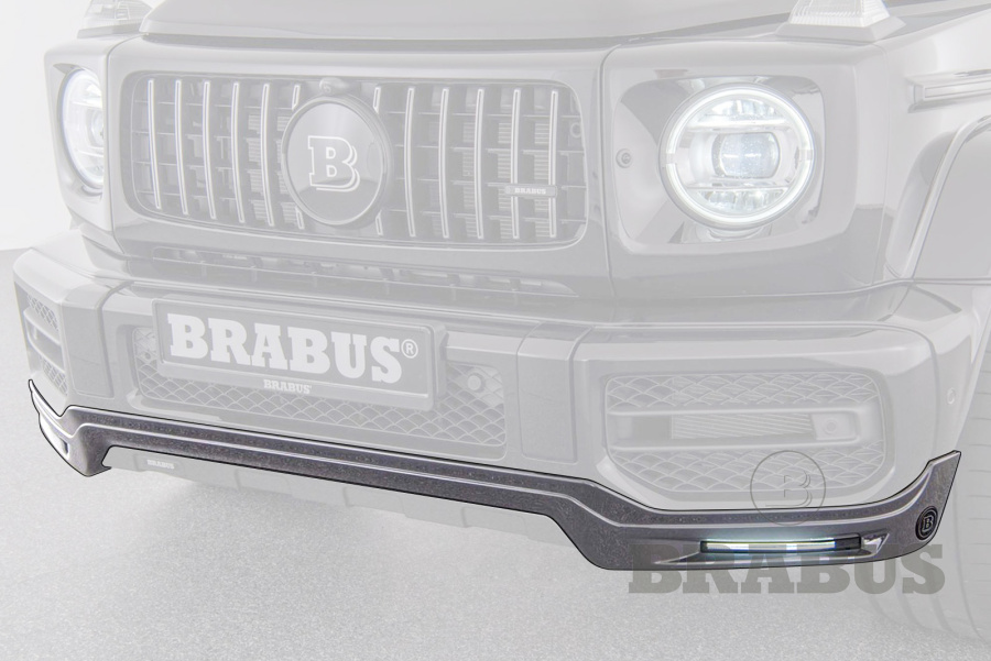 Накладка на передний бампер