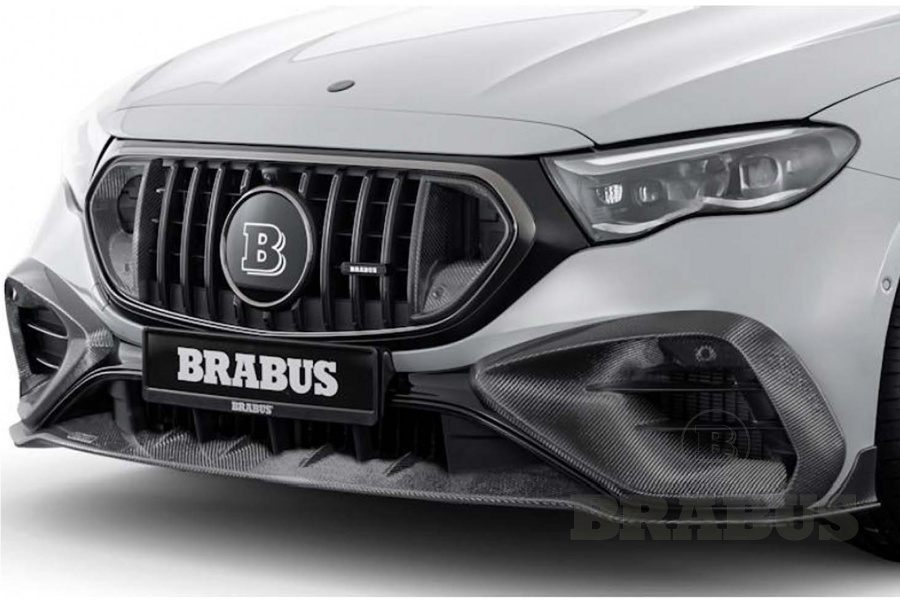 Передний спойлер карбон (матовый)