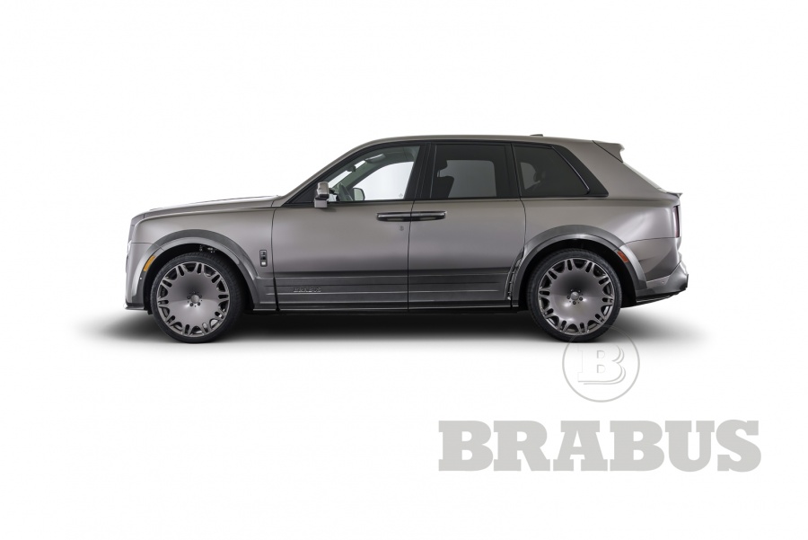 Комплект BRABUS Widestar Поколение II карбон матовый\хромированные выхлопные трубы