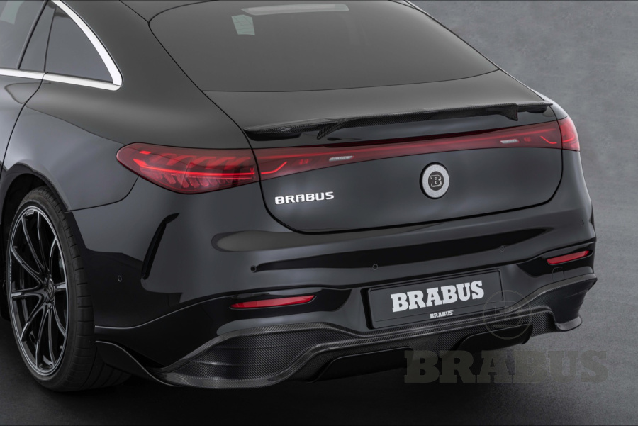 Диффузор заднего бампера. Карбон (глянцевый)