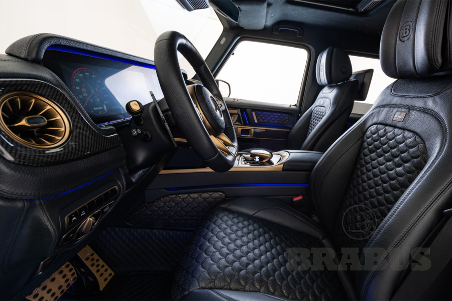 Перешив салона BRABUS Black & Gold