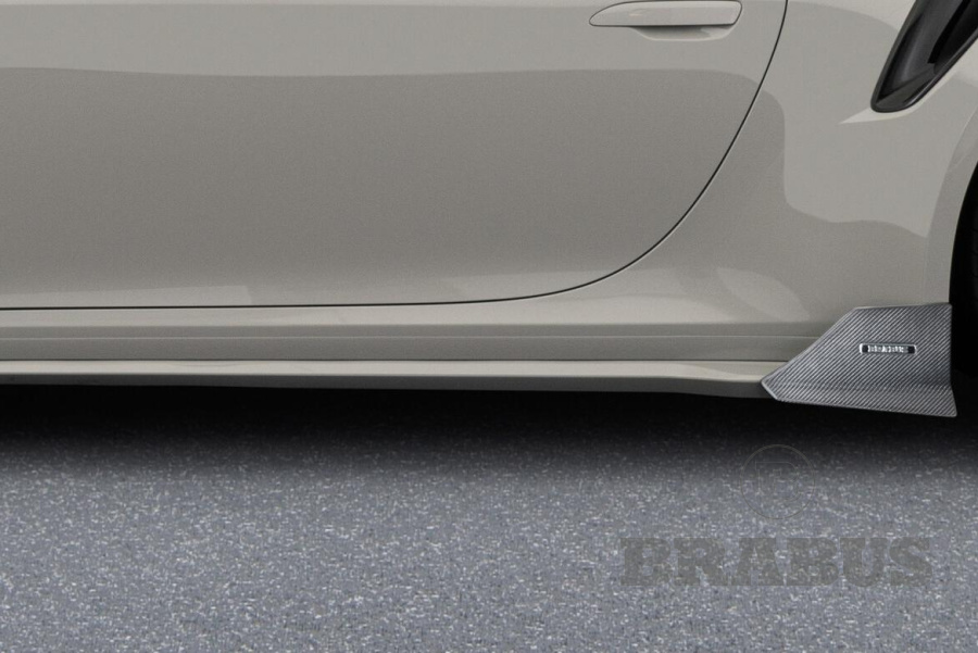 Боковые крылья. Карбон (матовый)