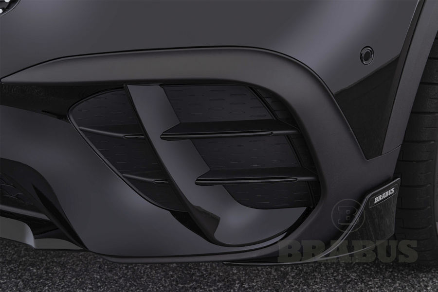 Накладка на передний бампер