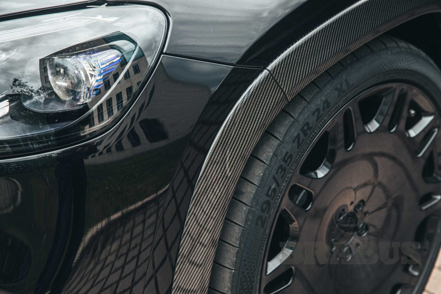 Расширители крыльев. Карбон (матовый)