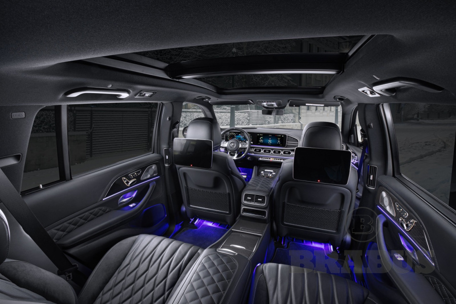 Раздельные кресла с консолью Maybach