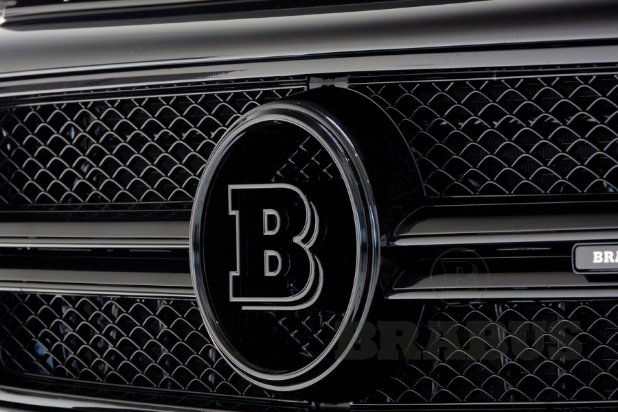 Сдвоенная буква "B" вместо звезды Mercedes