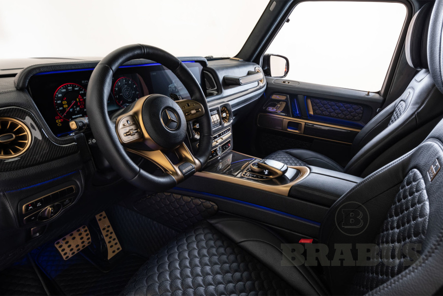 Перешив салона BRABUS Black & Gold