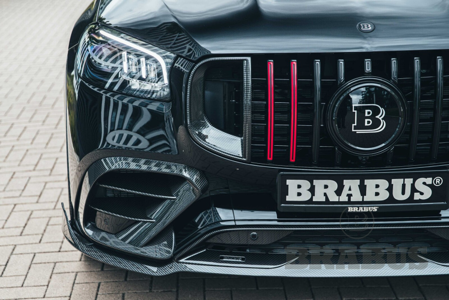 Вставки в решетку радиатора. Карбон (глянцевый)