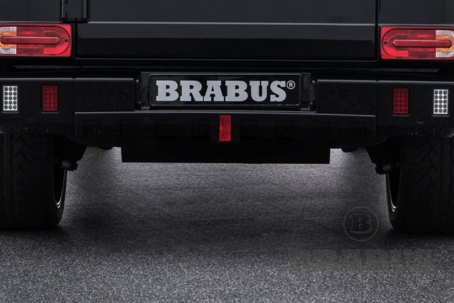Защитная накладка заднего бампера BRABUS