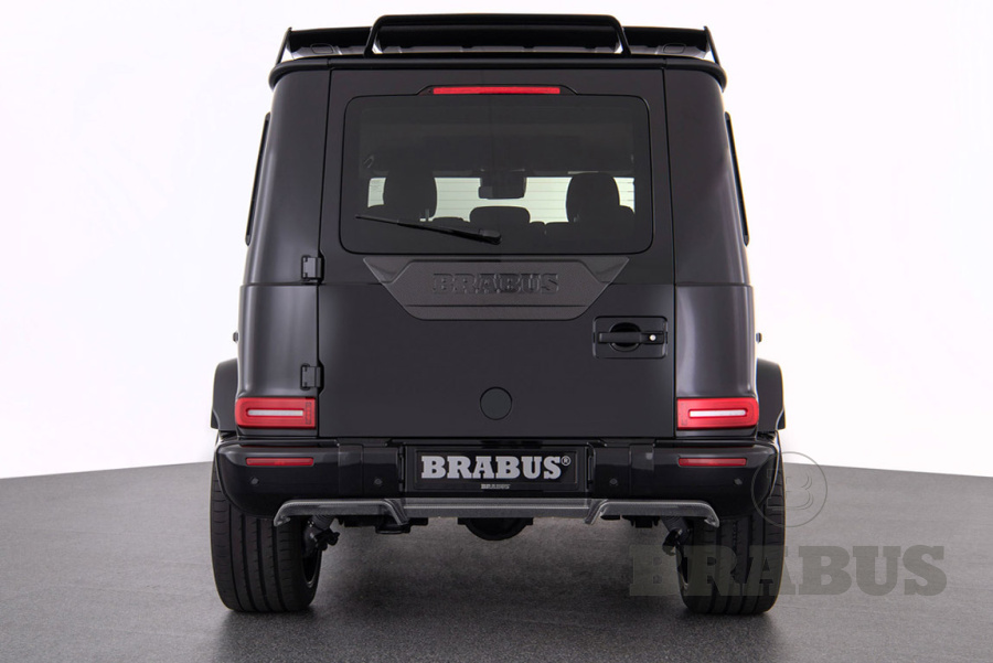 Задний диффузор. Карбон (глянцевый)