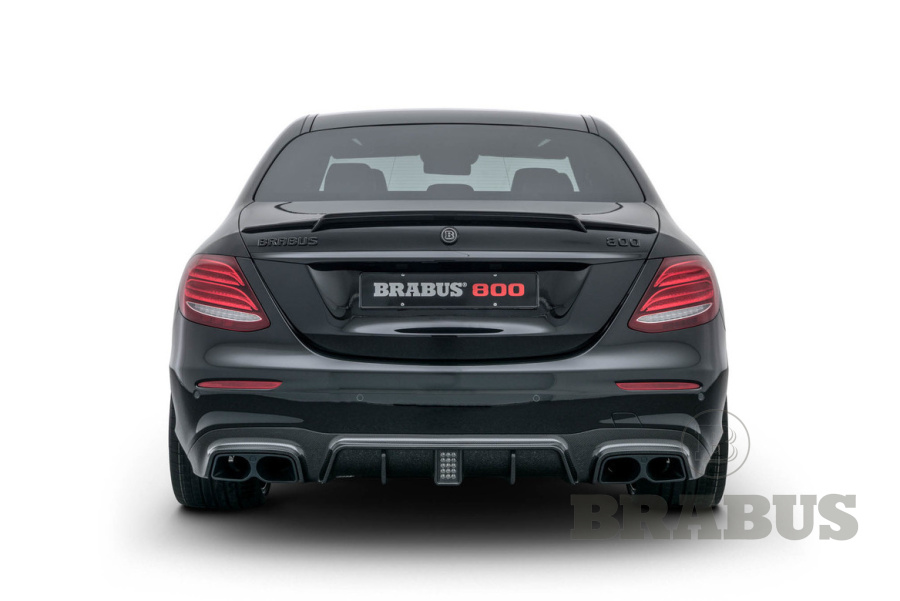 Диффузор заднего бампера. Карбон (глянцевый)