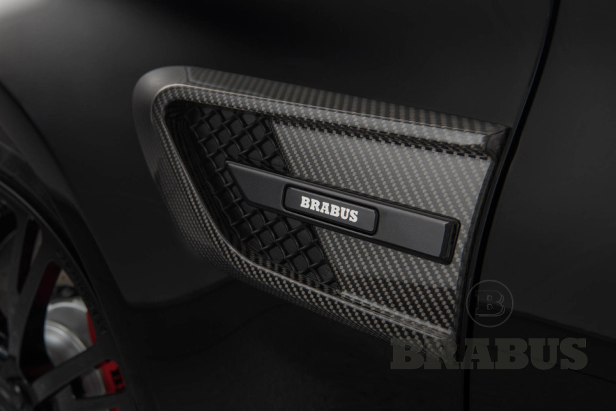 Накладки на передние крылья. Карбон (матовый)