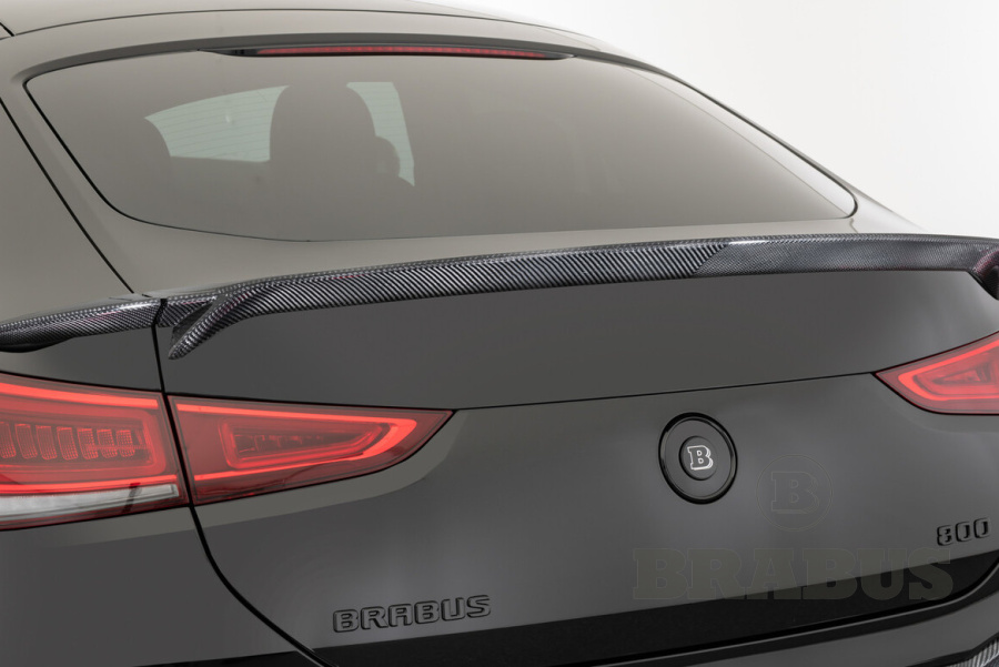 Спойлер на крышку багажника. Карбон (матовый)