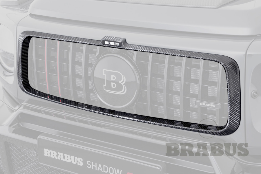 Рамка решетки радиатора. Карбон (глянцевый)